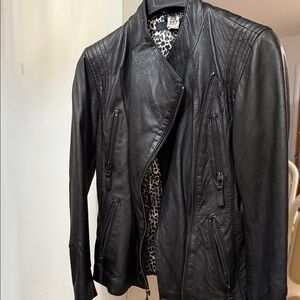 Wilsons Leather Black Jacket